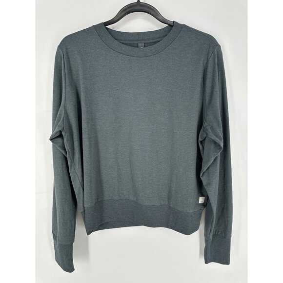 Vuori Tops - Vuori Daydream Crew Long Sleeve In Green Cape Heather Womens XL Read